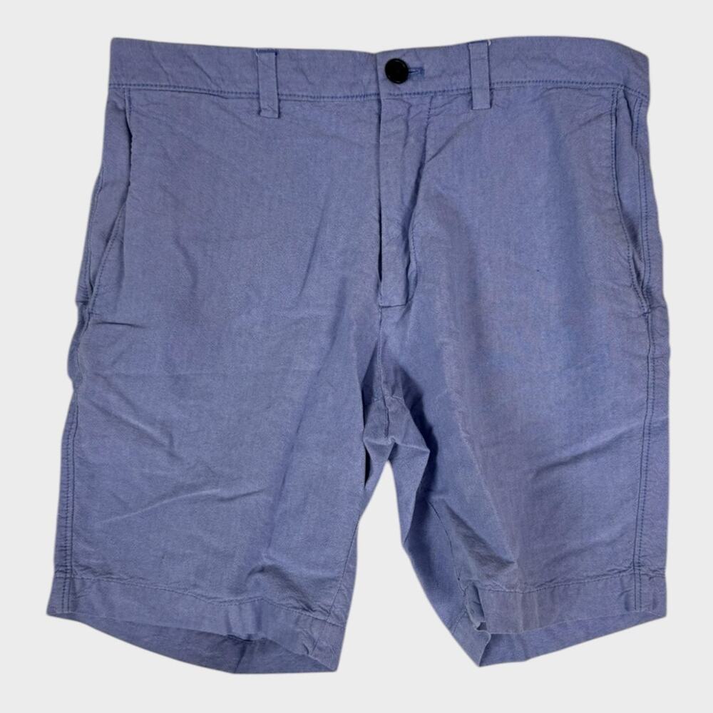 Banana Republic Factory Light Blue Flat Front Men's Shorts